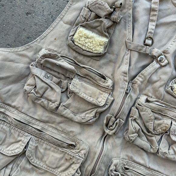 Vintage 80s Military Hunting Tactical Vest M - Picture 2 of 4